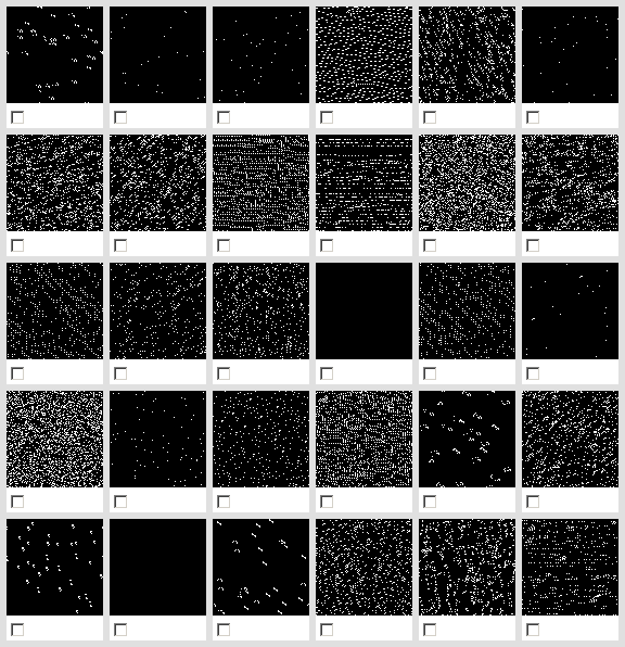 After second selection of darker automata