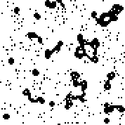 Conway-type rule 000001100110111111