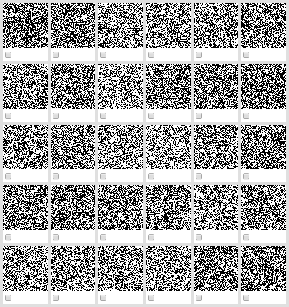 Initial population of pair-based Conway-type rules
