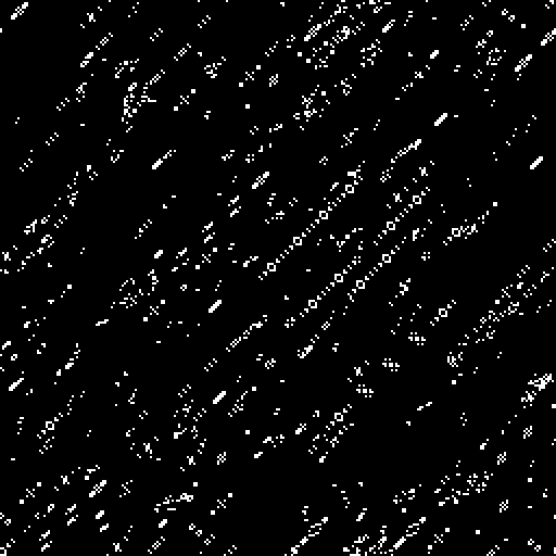 Evolved pair-based automaton 5, 256×256, iteration 10000