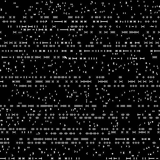 Evolved pair-based automaton 8, 256×256, iteration 10000