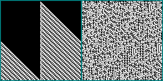 Second-order CA, rule 0101101110011110