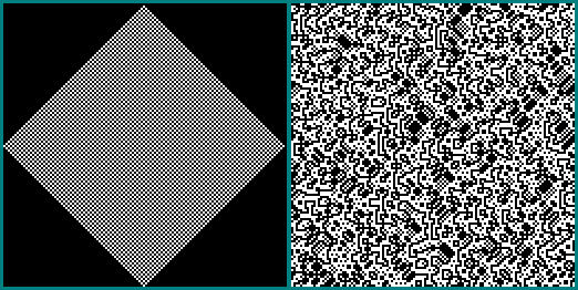 Second-order CA, rule 0110011010010110