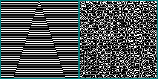 Second-order CA, rule 1001010001100000